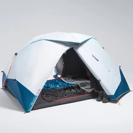 Quechua 2 Second Easy Fresh & Black Waterproof Pop Up Camping Tent