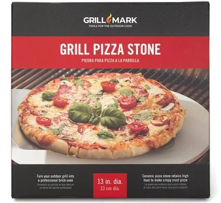 Grill Mark Corderite Stone Grill Pizza Stone 13 in. L X 13 in. W 1 pk