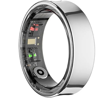 Smart Ring 3 Silver / 9#19.1mm / Standard with 1 Charging Case