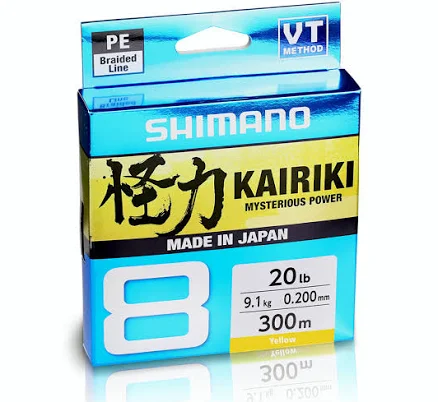 shimano Kairiki 8 Braided Fishing Line