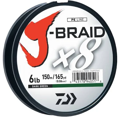 Daiwa J-Braid Grand X8 Line