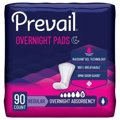 Prevail Daily Pads Overnight Bladder Control Pad