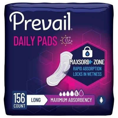 Prevail Daily Pads Maximum Bladder Control Pad