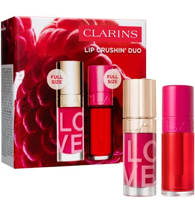 Clarins Lip Crushin' Lip Oil and Lip Stain Duo Set
