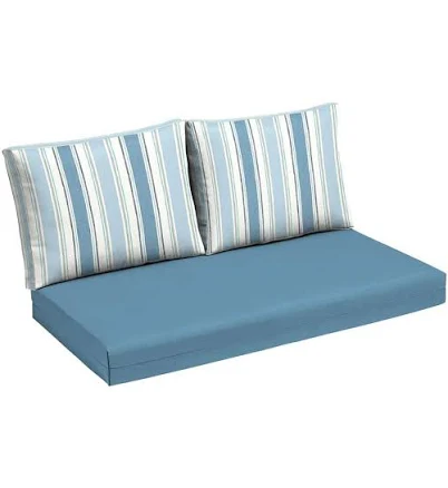 Arden Selections Outdoor Loveseat Cushion Set