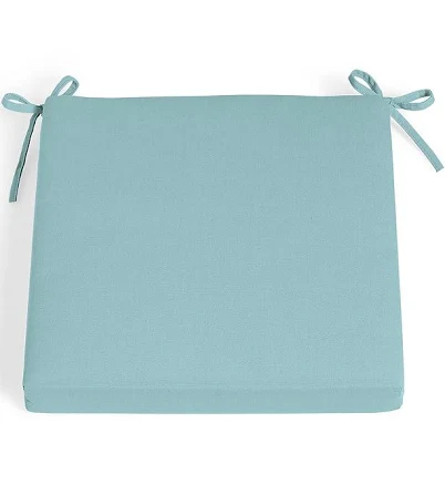 17" X 17" Replacement Seat Cushion - Knife Edge, Knife-Edge/Aquatic - Grandin Road