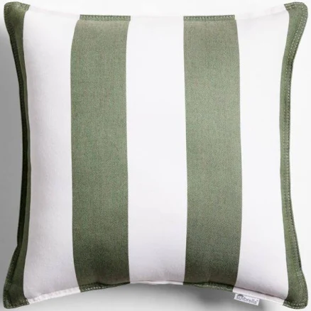 Sunbrella 20"x20" Cabana Stripe Outdoor Throw Pillow