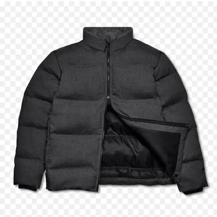 Men's Allbirds Puffer Jacket L Charcoal Black1