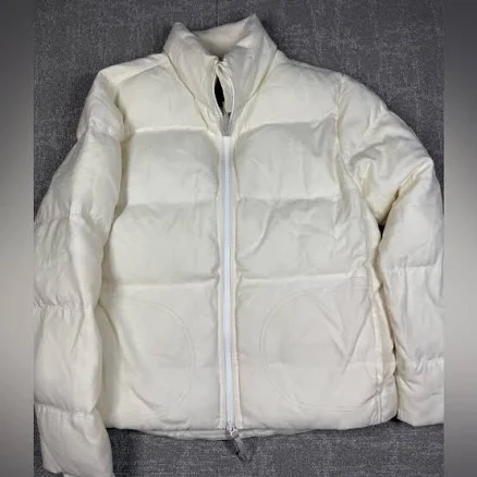 Allbirds Jackets & Coats Allbirds Full Zip Wool Blend Puffer Jacket Women Size Small