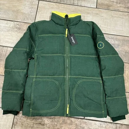 Allbirds Jackets & Coats Allbirds Men's Trino Puffer Jacket Full Zip Wool Blend Forest Green Coat Size Sm