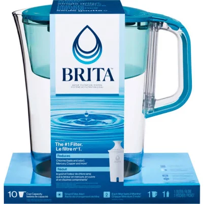 Brita Tahoe 10-Cup Large Water Filter Pitcher