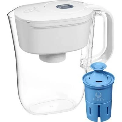Brita Elite Denali 6-Cup Small Water Filter Pitcher