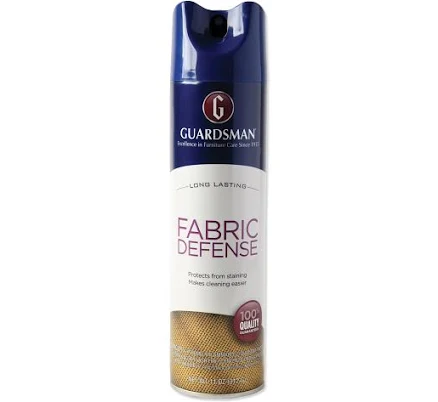 Guardsman Fabric Defense & Upholstery Protector Blocks Stains and Repels Liquid