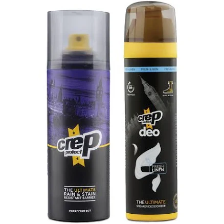 Pack Crep Protect Spray Crep 200 ml + Déodorant pour chaussures Crep Fresh Linen 150 ml