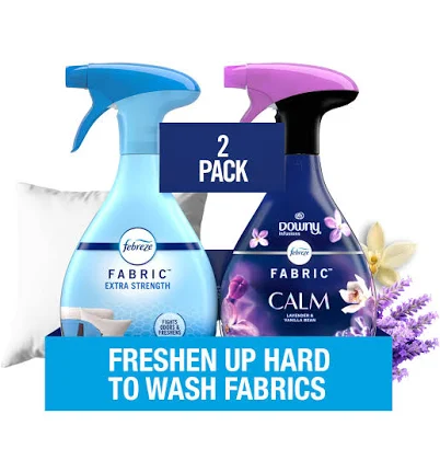 Febreze Fabric Spray Downy Calm & Extra Strength Set (2 ct)