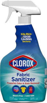 Clorox Fabric Sanitizer Spray 24 Ounces (Package May Vary)