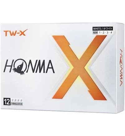 Honma Tw-x Yellow Golf Balls