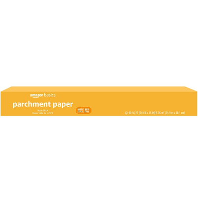 Amazon Basics Parchment Paper For Baking, Non-stick, 90 Sq Ft Roll, 1