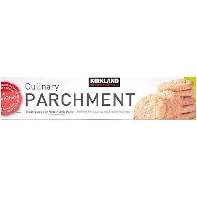 Kirkland Signature 587346 Parchment-1pk Non Stick Parchment, 1 Pack, Clear