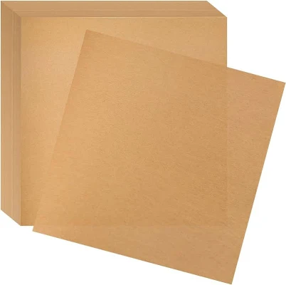 Natural Unbleached Parchment Paper Sheets