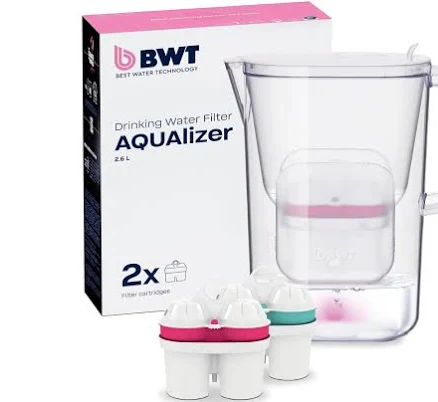 BWT AQUalizer Baselight Table Water Filter Jug