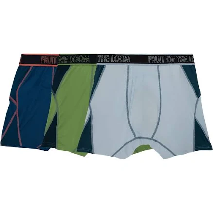 Fruit of the Loom Men's 360 Stretch Max Flex Boxer Briefs