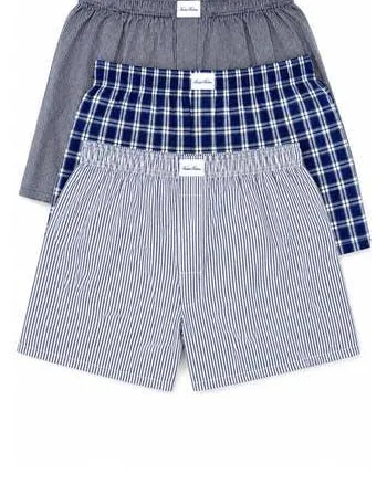 Brooks Brothers Men's 3-Pack Cotton Boxers