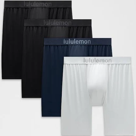 lululemon Soft Stretch Active Boxer Brief 7" 3 Pack