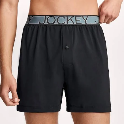 Jockey Men's Active Microfiber 4.5" Boxer