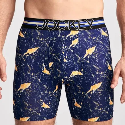 Jockey Men's Stability Pouch Microfiber Boxer Briefs