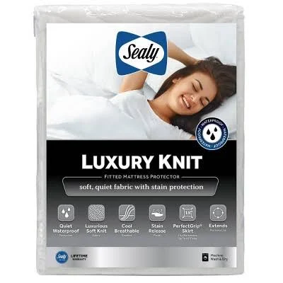 Sealy Luxury Knit Mattress Protector