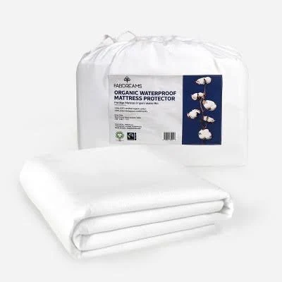 Fabdreams 100% Organic Cotton Waterproof Mattress Protector