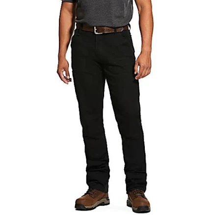 Ariat Men's Rebar M4 DuraStretch Made Tough Double Front Straight Leg Pant
