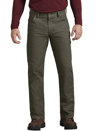 Dickies Men's Relaxed Fit Duck Canvas Utility Work Pants