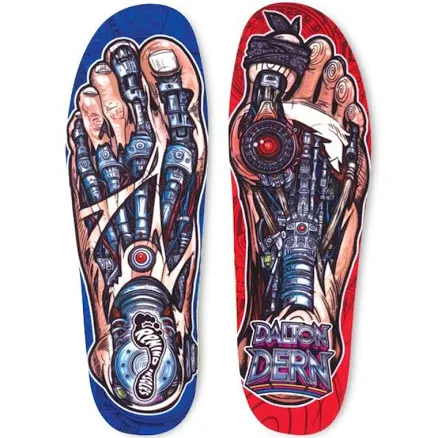 Remind Insoles Destin Impact Dalton Dern Gnar Foot 5.5mm Low-All Arch Insoles - Multicolor / 7-7.5