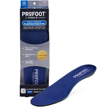 Profoot Plantar Fasciitis Orthotic Insoles
