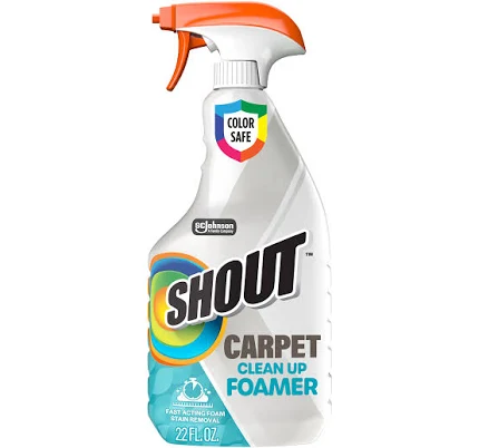 Shout Carpet Clean Up Foamer