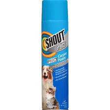 Shout Carpet Aerosol Stain and Odor Foaming Spray