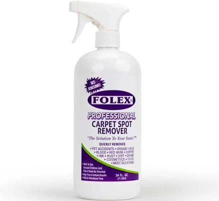 Folex Professional Carpet Spot Remover 34oz Pack of 2