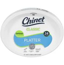 Chinet Classic Platters
