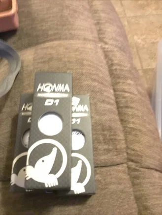 (254) Honma Golf Balls Set Of 9