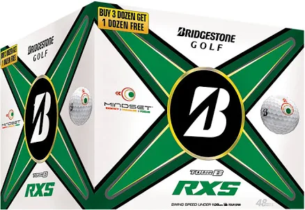 Bridgestone Tour B RXS Mindset Quadfecta Golf Balls
