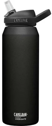 CamelBak Eddy + filtered by LifeStrawr, 32oz Bottle, Vacuum Insulated Stainless Steel