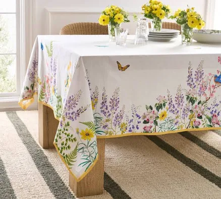 Pottery Barn Meadow Tablecloth