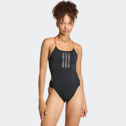 adidas RIPSTREAM 3-STRIPES TIE BACK SWIMSUIT