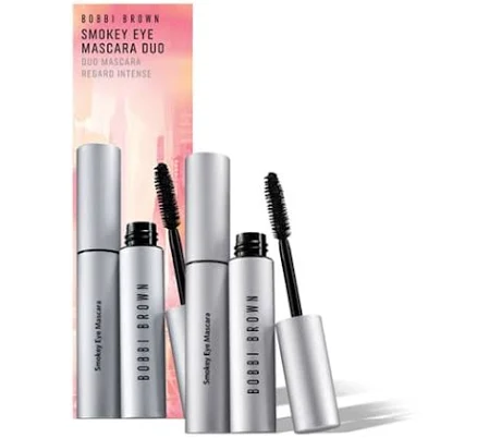 Bobbi Brown Smokey Eye Longwear Volumizing Mascara Duo $82 Value