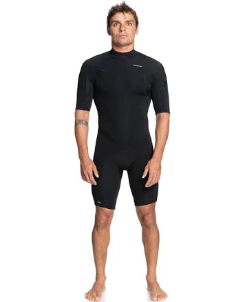Quiksilver Men's Everyday Sessions Back-Zip Short Sleeve Spring Suit
