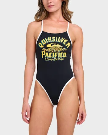 Velocity Quiksilver x Pacifico Isa High Leg One Piece Swimsuit