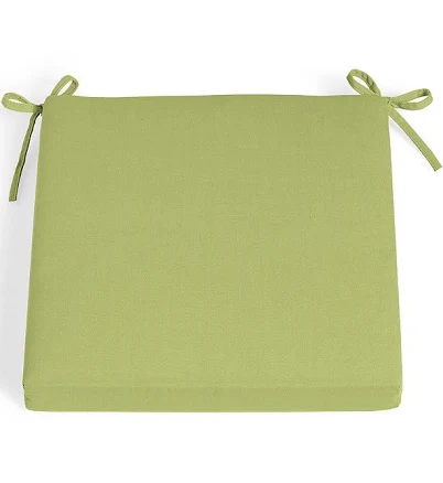 19" X 17-1/2" Replacement Seat Cushion - Knife-Edge, Knife-Edge/Pesto - Grandin Road