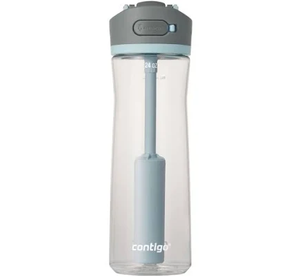 Contigo Wells Plastic Filter Water Bottle with Autospout Straw Lid